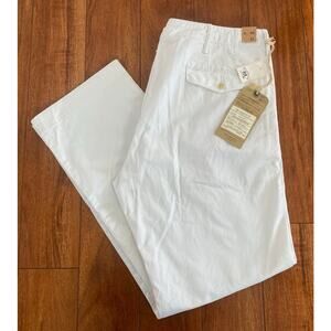 NEW Ralph Lauren Double RL RRL Officer's Chino Trim Cut Straight pants 40x32